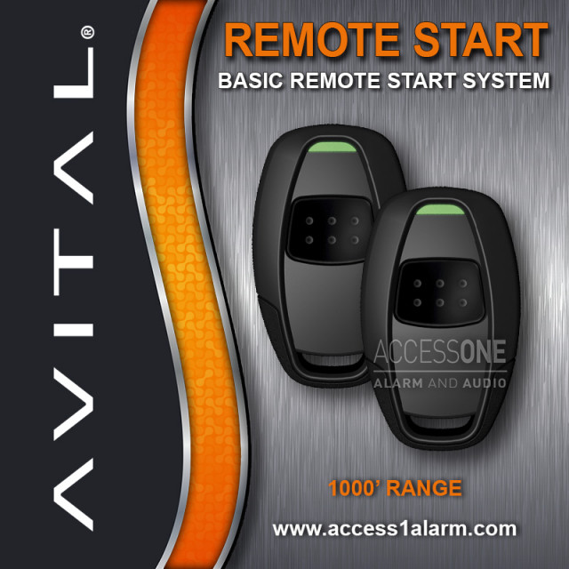 Chrysler 300 Basic Avital Remote Start System